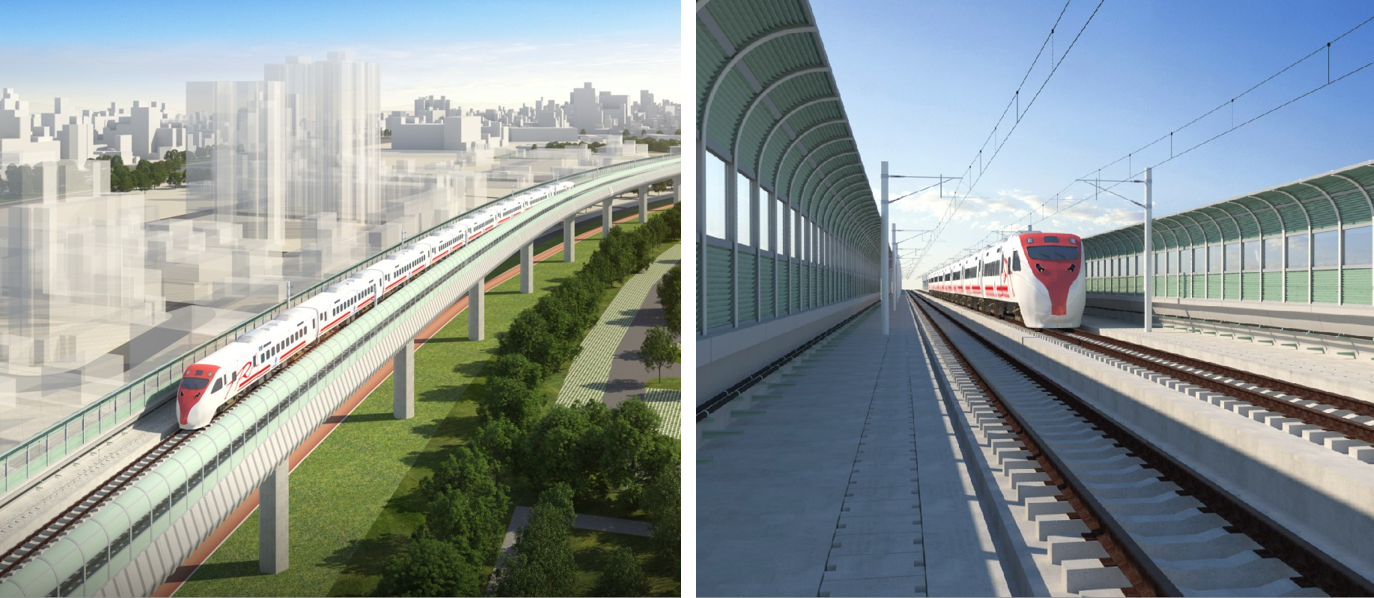 嘉義市區鐵路高架化計畫C611標嘉義計畫鐵路高架橋及橋下平面道路工程